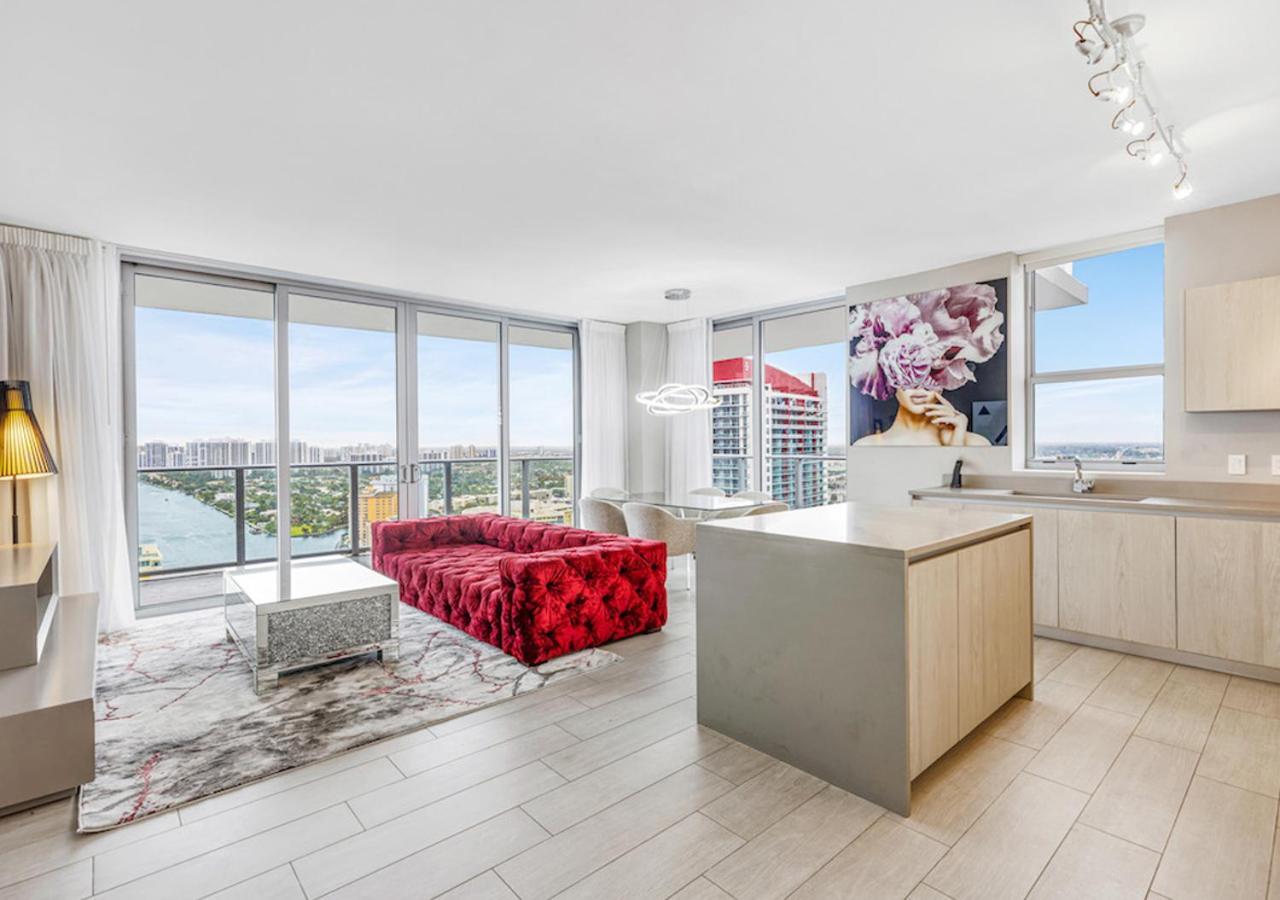 Hyde Beach House Three-Bedroom, Waterfront, Ocean And Intercostal View, Rooftop Pool, 5 Min Walk To Beach Hollywood Exterior foto