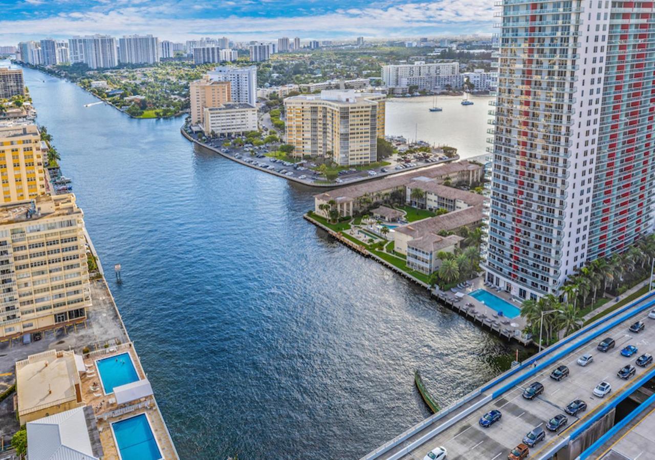 Hyde Beach House Three-Bedroom, Waterfront, Ocean And Intercostal View, Rooftop Pool, 5 Min Walk To Beach Hollywood Exterior foto